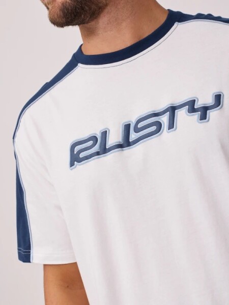 T-SHIRT RUSTY ZOREN BLANCO