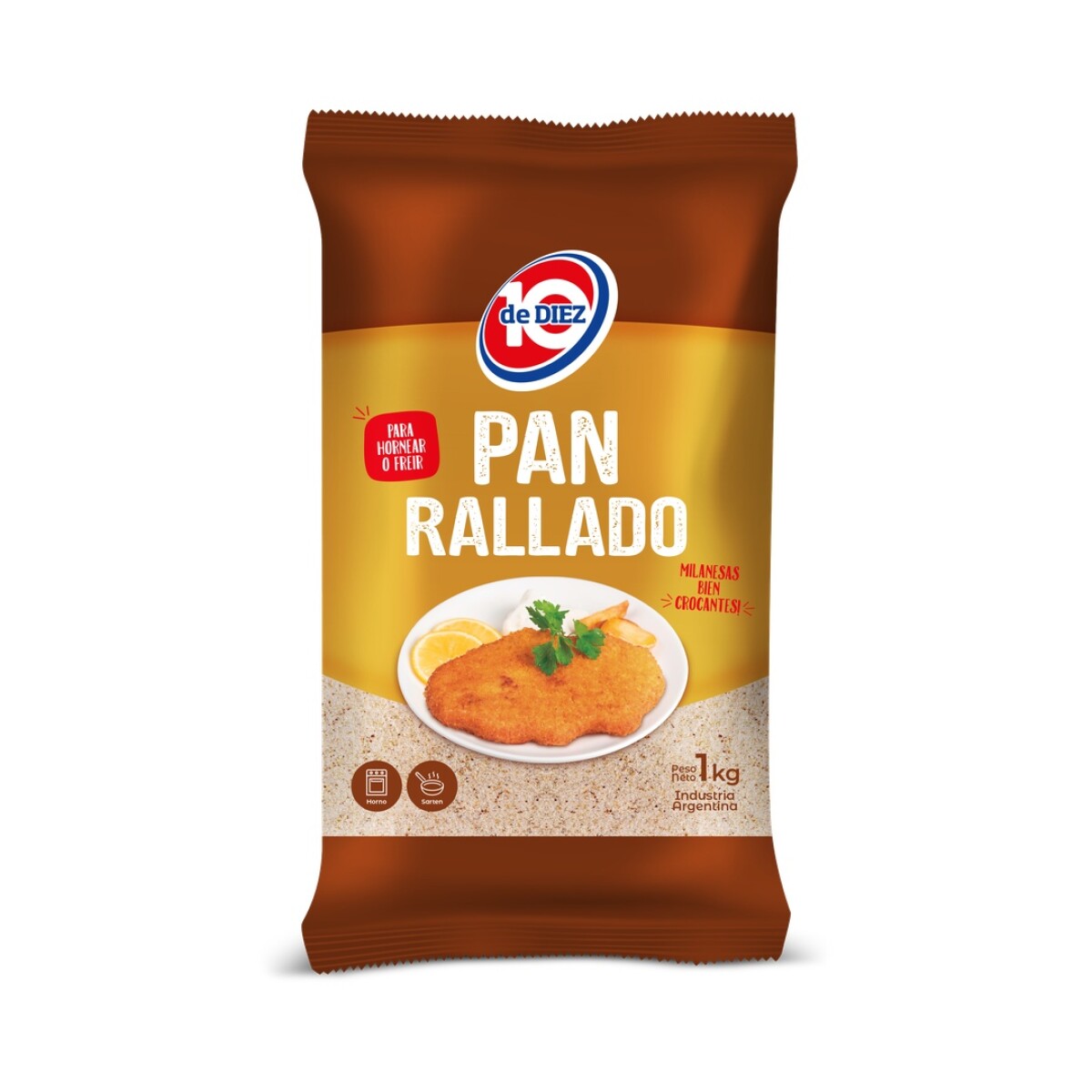 PAN RALLADO DE DIEZ 1K 