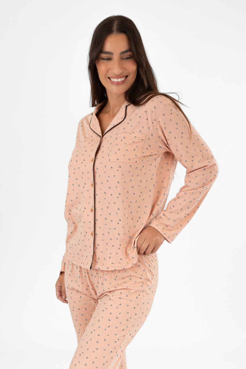 Manchita pijama Pale pink