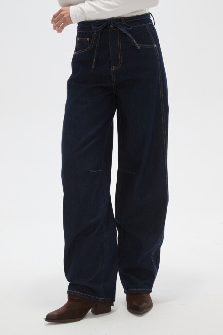 Pantalon Jania Azul Indigo