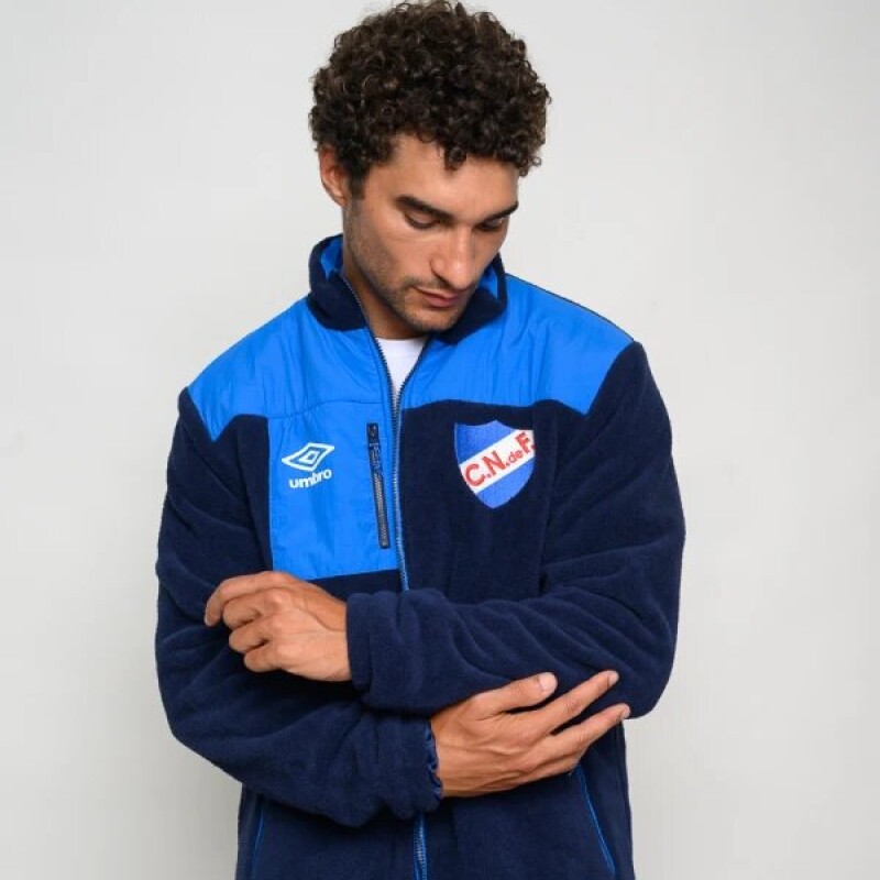 Jacket Polar Flow de Hombre Azul