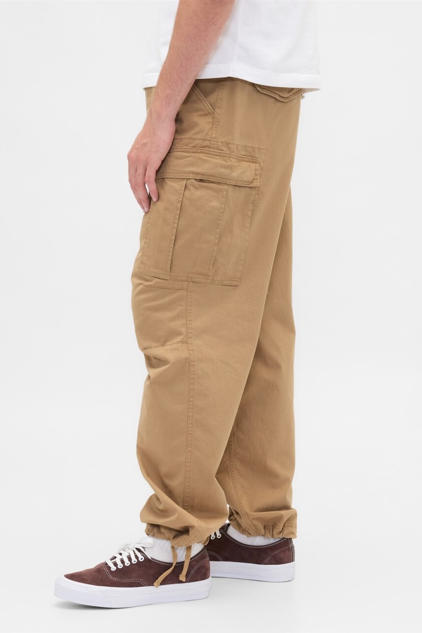 Pantalón Cargo Hombre Classic Khaki
