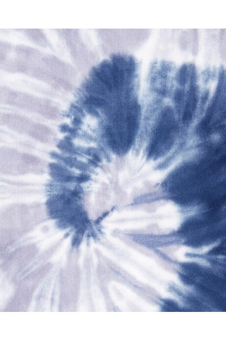 Buzo de algodón, diseño tie-dye Sin color