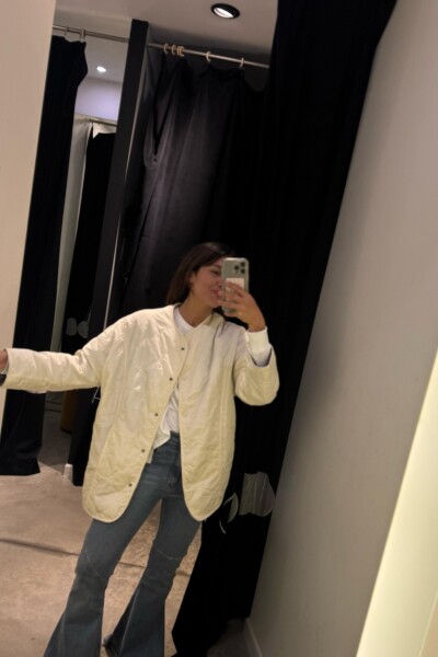 Campera Carlier BLANCO
