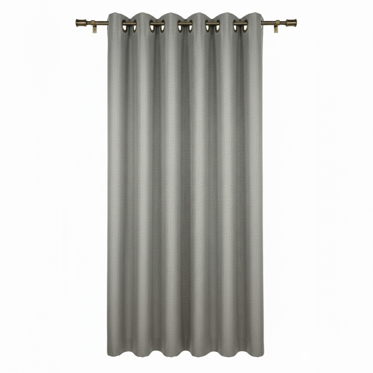 CORTINA ANN & VAL ANTIS MONACO 1,35 X 2,30CM GRIS 