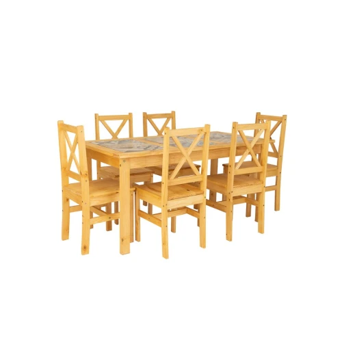 Juego De Comedor Arezzo Madera Maciza Juego De Comedor Arezzo Madera Maciza