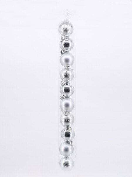 CHIRIMBOLOS 10PCS PLATEADO