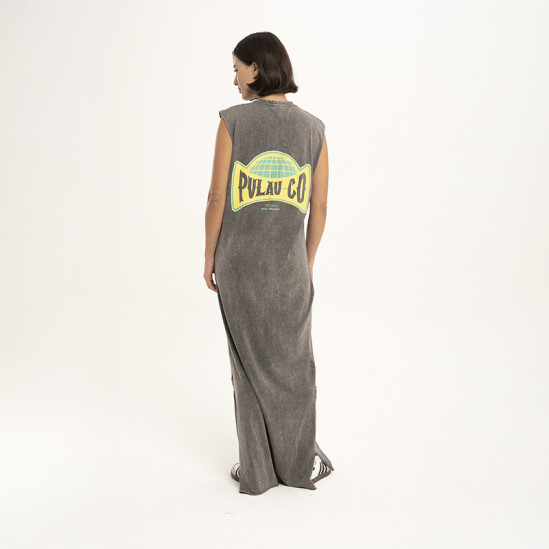 Vestido Pulau WW Gris