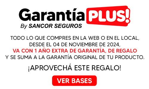 Todo con 1 AÑO de Garantía PLUS! en DIMM