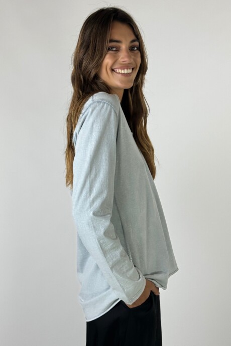 BLUSA CIRA PLATEADO - GRIS