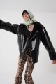 CAMPERA OVERSIZED Negro