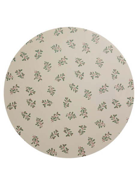 Mantel individual navideño ADVENT Ø38 cm beige/verde Mantel individual navideño ADVENT Ø38 cm beige/verde