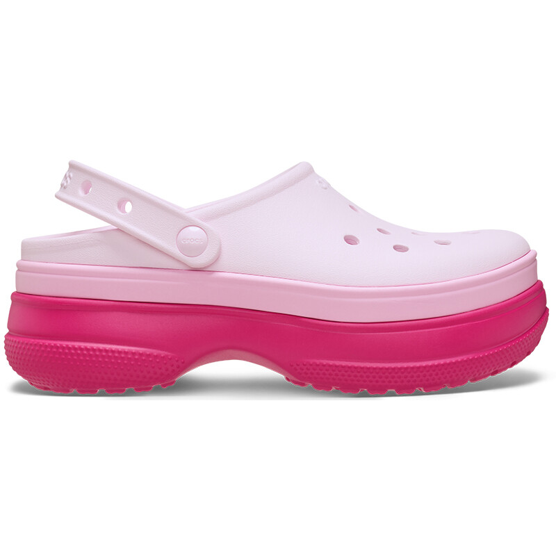 Crocs Classic Stacked Clog Rosado