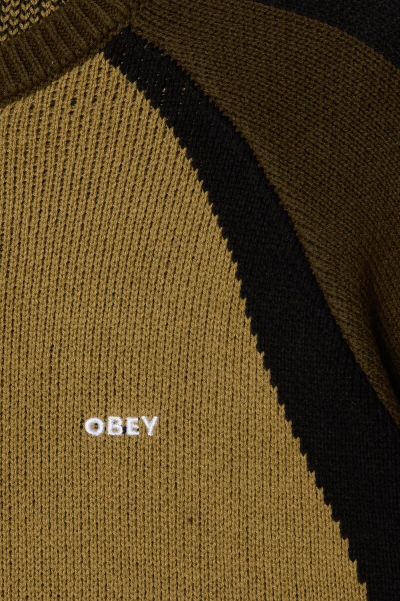 RAGLAN CREW NECK SWEATER Verde