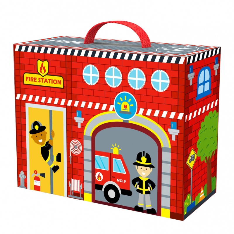 tooky toy fire station box tooky toy fire station box