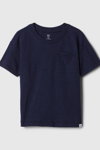 Remera Con Bolsillo Toddler Niño Navy Uniform