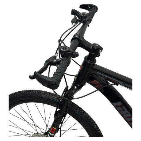Bicicleta MTB Lauxjack Rod. 24 Negra/Roja NEGRO-ROJO