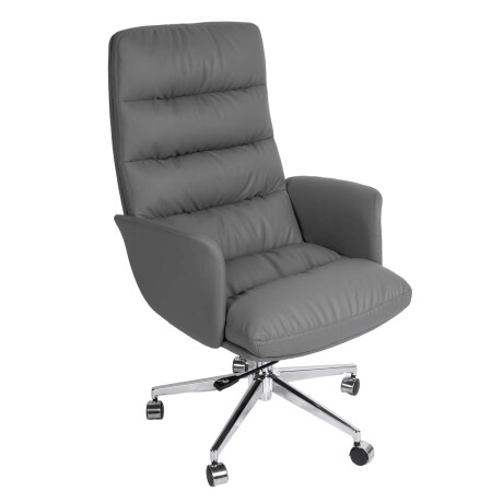 SILLA DE OFICINA GERENCIAL MALLA GRIS DEMOS