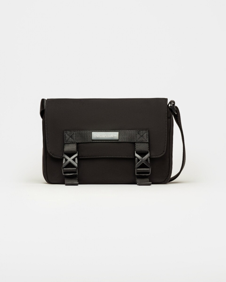 Bandolera Phoenix en nylon - Negro 