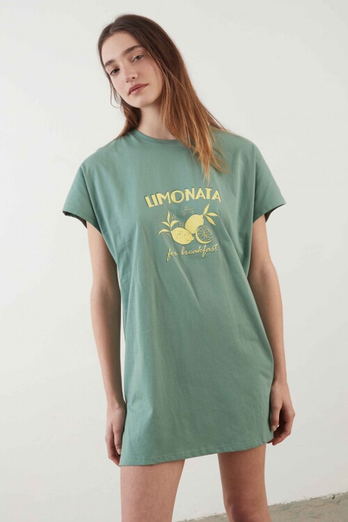 Camisón Freya Verde