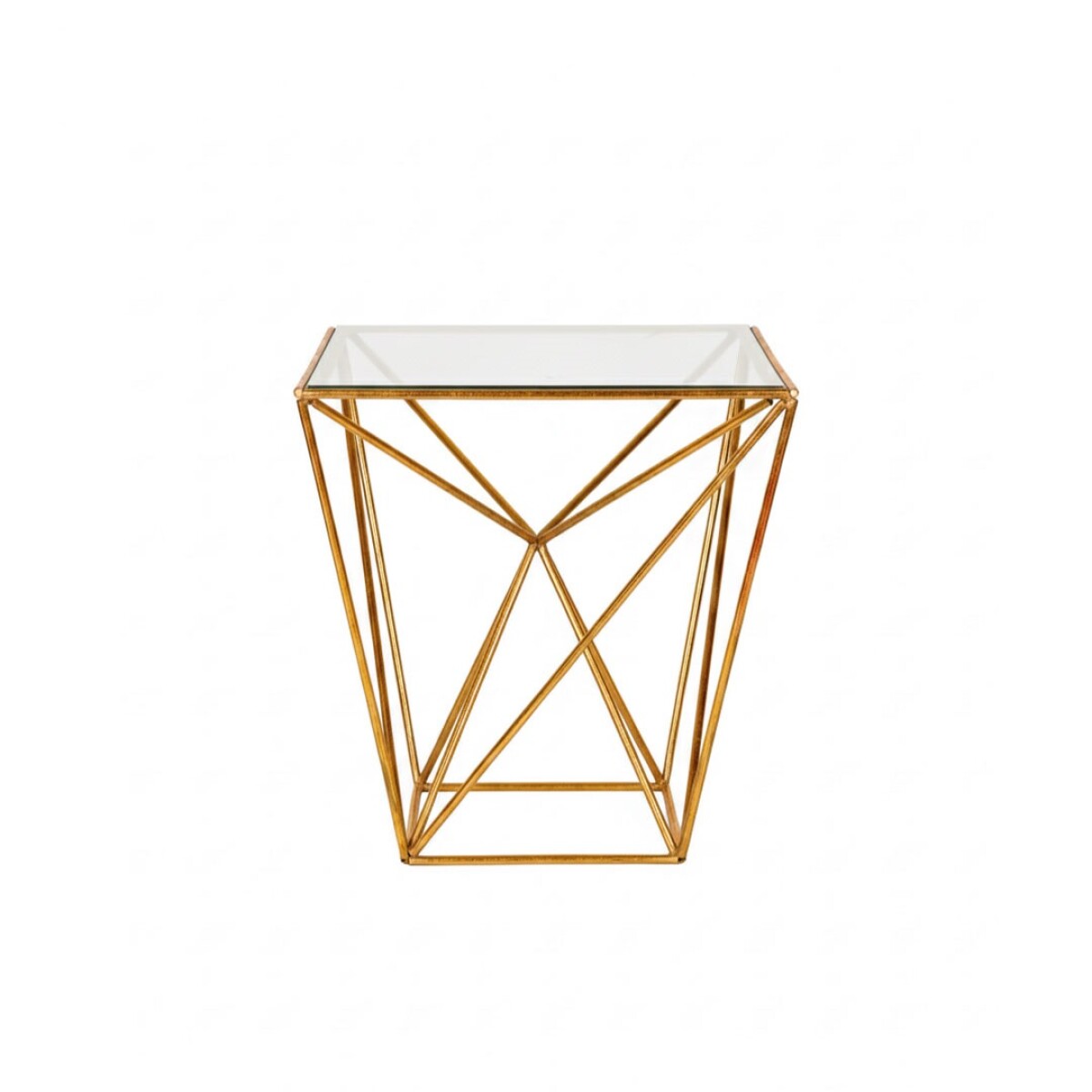 Mesa Square Metal Y VidrioLAA82 