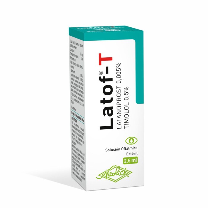 LATOF-T GTS.OFT.X 2,5 ML. FRASCO única