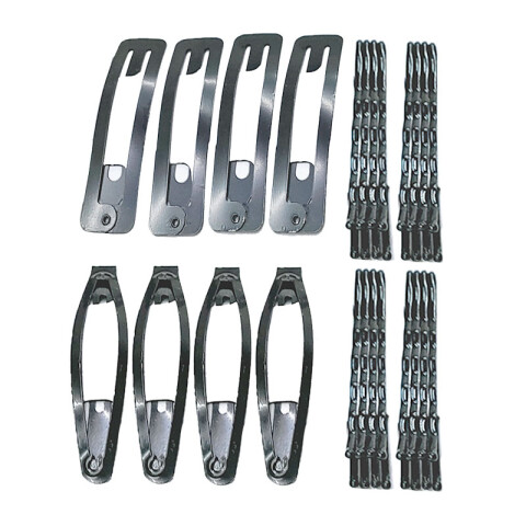 Ondulines y broches pinzas negras x20 unidades Ondulines Y Broches Pinzas Negras X20 Unidades