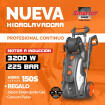 Hidrolavadora Smarter inducción 225 bar Hidrolavadora Smarter inducción 225 bar