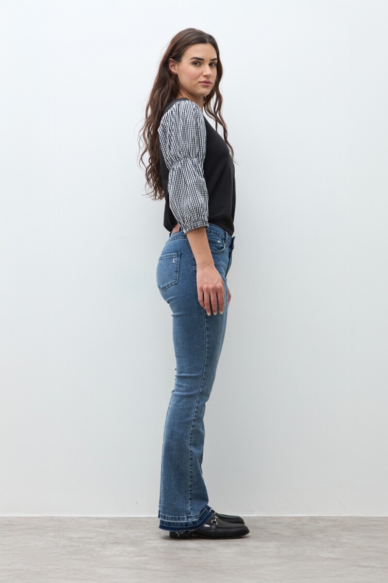 Jean bootcut Liza jean medio