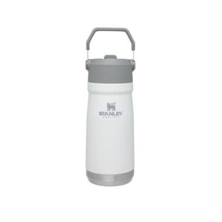 JARRA TÉRMICA STANLEY 650ML FLIP STRAW BLANCO