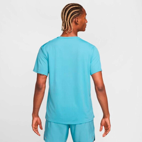 Remera Nike Dri-Fit Uv Miler de Hombre Azul