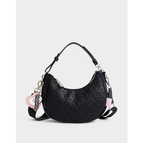 Cartera Con Relieve ''hello Kitty'' Combinacion Multicolor