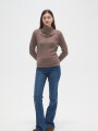 Sweater Ailara Taupe / Mink / Vison