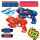Set X2 Pistolas C/60 Balas Dardos + Lentes + Acc Jug021009