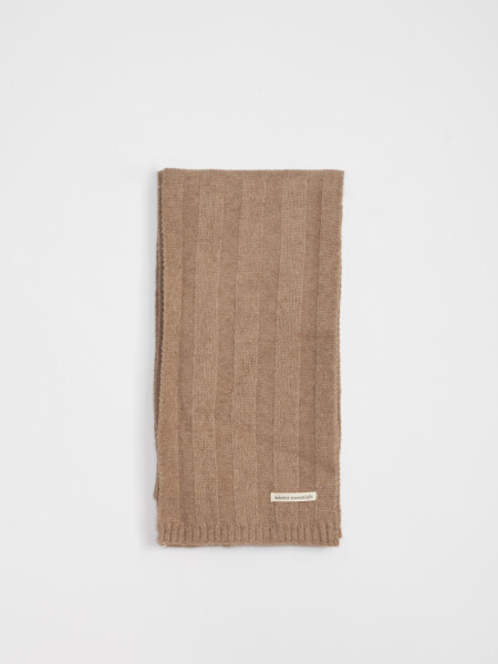 Bufanda punto Beige