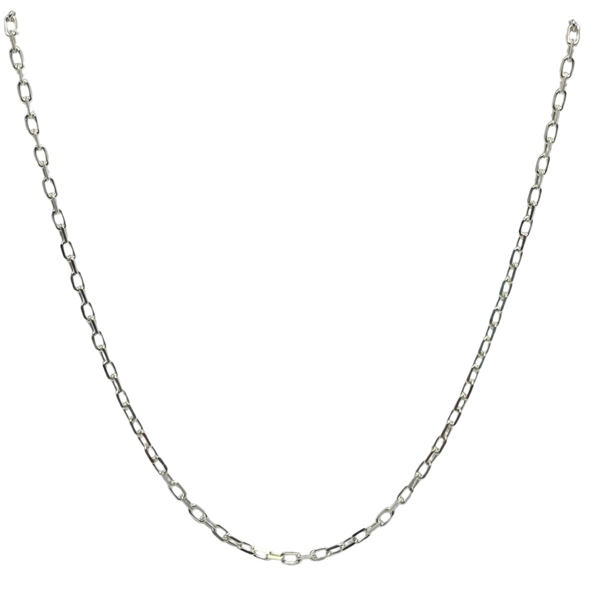 CADENA PLATA , TIPO FORCE , LONGITUD 45 CM 