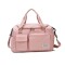 Bolso De Viaje Impermeable Con Compartimento Para Calzado Rosa claro