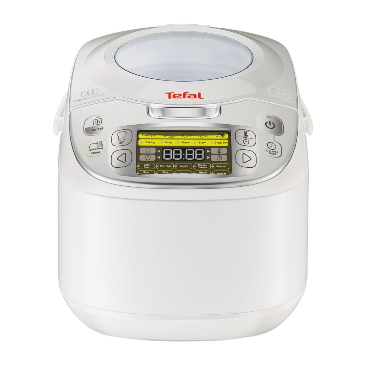 Olla Multiuso Moulinex Maxichef Advanced | 45 Programas | 5 Lts | Color Blanco. 