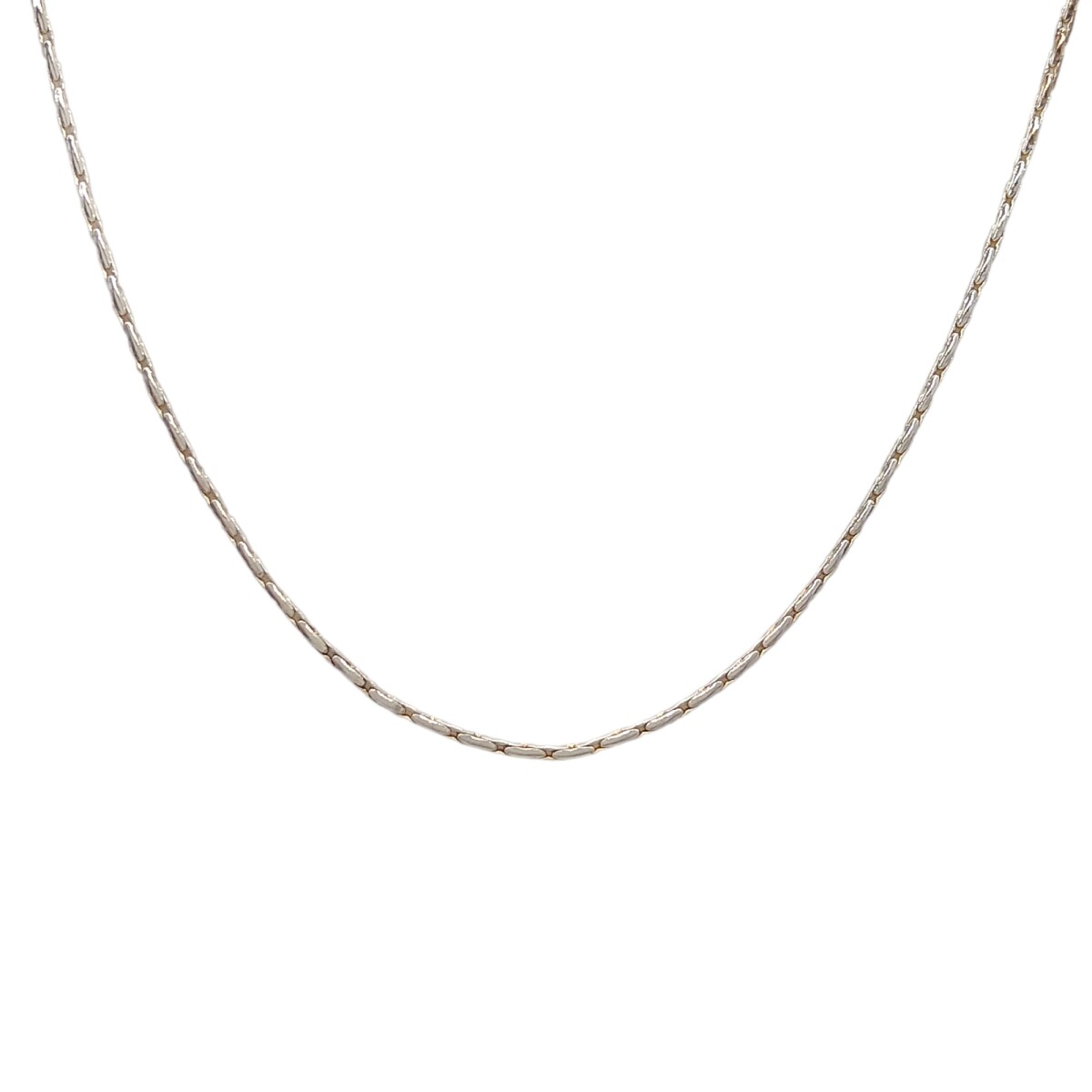 Cadena Avena-Plata 925-Sin Piedra-CD3056 - sinpiedra 