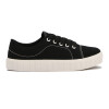 Beira Rio Deportivo Casual Acordonada C/plataforma Negro-blanco