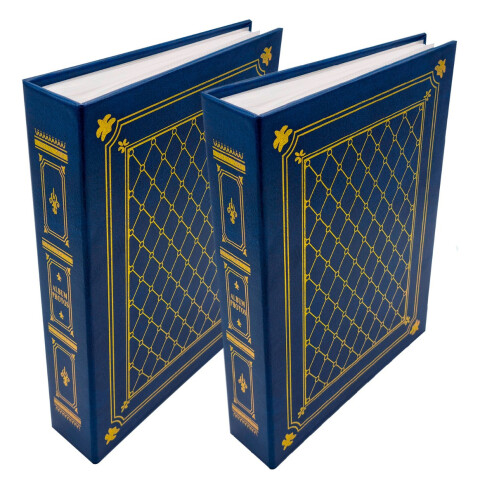 Pack X2 Álbum De Fotos 13 X 18 Cm 200 Fotografías Colores Variante Color Azul