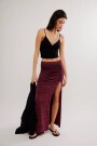 FALDA MAXI PEAK SHOW Rojo