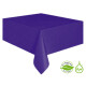 Mantel Biodegradable Rectangular Morado