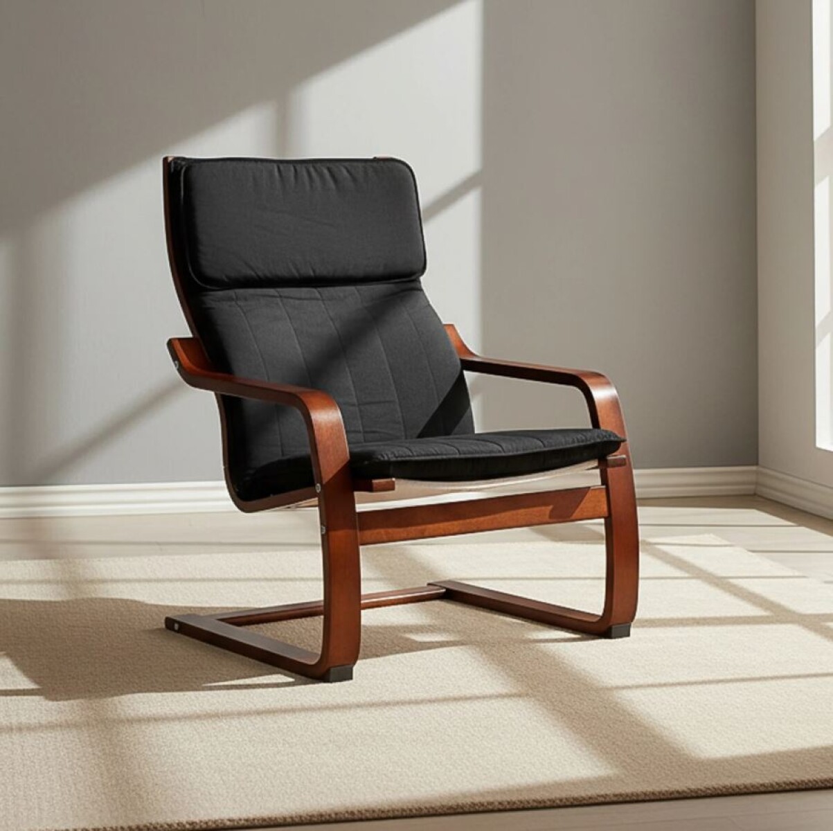 Sillon Flex Tela Negro PRO 