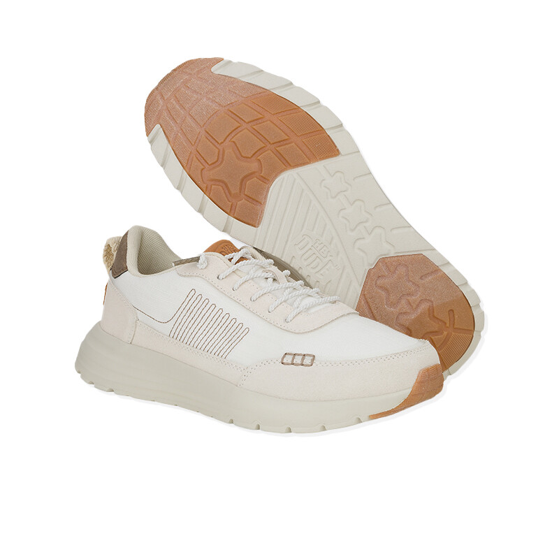 Championes Hey Dude Sirocco Alta Craft Blanco