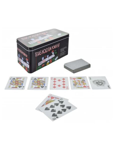 Set juego poker en caja Set juego poker en caja