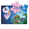 Puzzle Silueta Djeco 24 Pzas El hada y el unicornio Puzzle Silueta Djeco 24 Pzas El hada y el unicornio