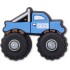 Jibbitz Blue Monster Truck Multicolor