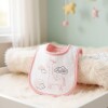 Set baberos x3 Little ONES FLORES ROSA