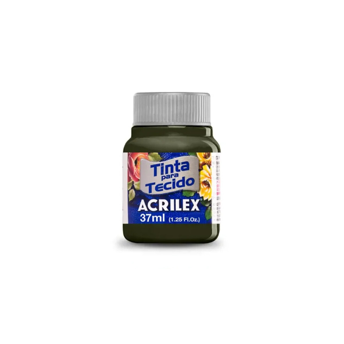 Pintura para Tela Acrilex Mate 37 ml (Tonos Verdes) - 545 Verde Oliva 
